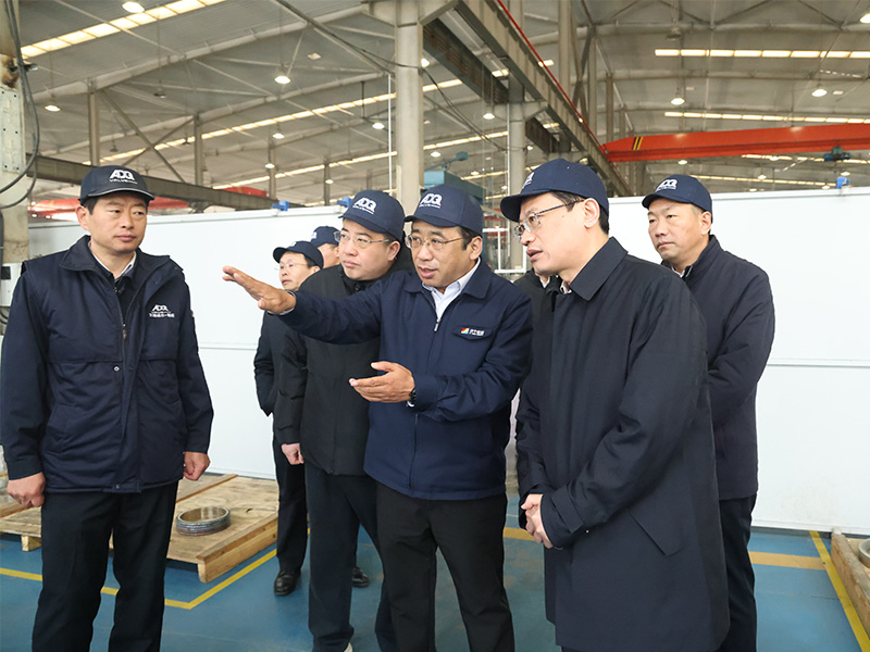 0213王建文帶隊到山東盛源公司調(diào)研指導(dǎo)工作