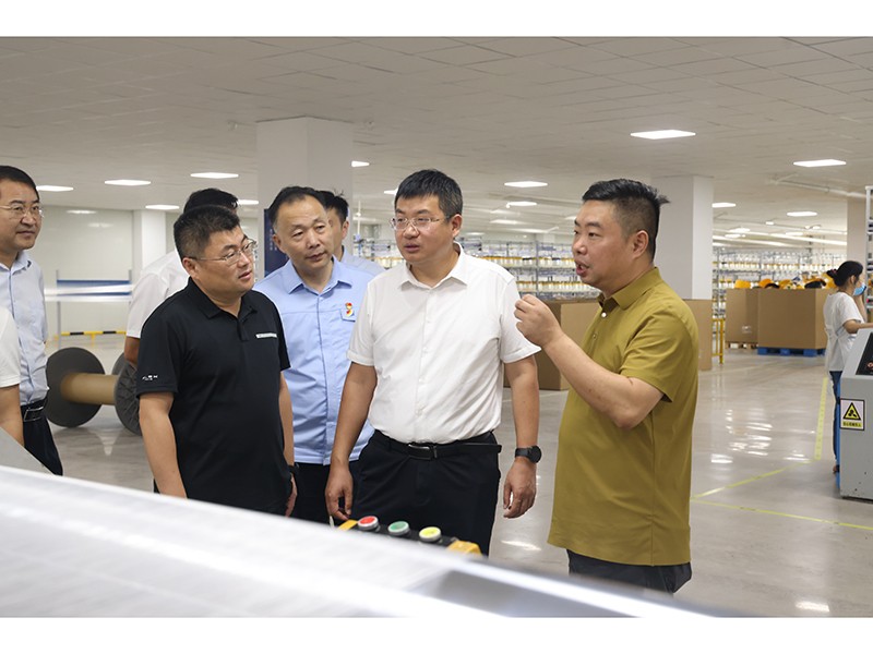 0613鄒城市政協(xié)副主席孔祥成到山東盛源考察調(diào)研（榮恒 郝曉霞）