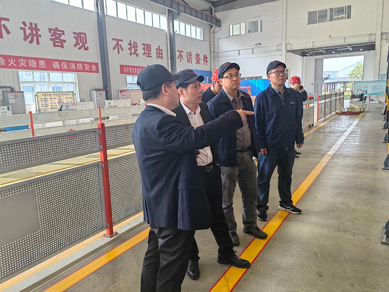 1114甄陽清帶隊(duì)赴山東盛源公司調(diào)研指導(dǎo)工作（郭春婷 郝建壯）